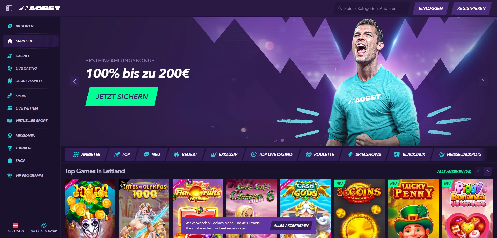 NaoBet Casino Österreich – Übersicht der Plattform und Features